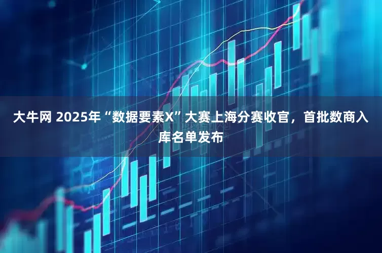 大牛网 2025年“数据要素X”大赛上海分赛收官，首批数商入库名单发布