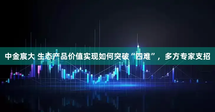中金宸大 生态产品价值实现如何突破“四难”，多方专家支招
