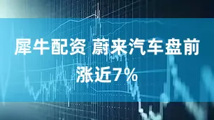 犀牛配资 蔚来汽车盘前涨近7%